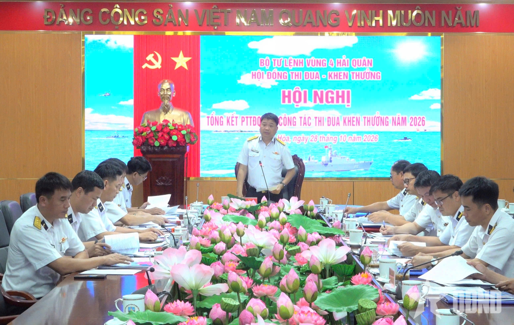 Vùng 4 Hải quân có nhiều tập thể, cá nhân được khen thưởng